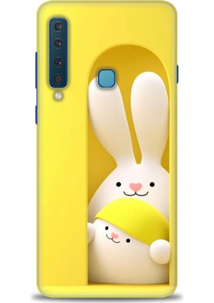 Samsung Galaxy A9 2018 Hd Baskılı Kılıf + Seramik Tam Kaplayan Ekran Koruyucu 72