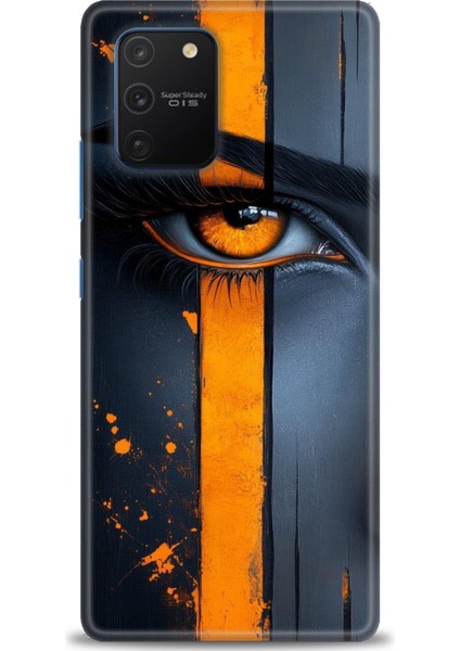 Samsung Galaxy A91 Hd Baskılı Kılıf + Seramik Tam Kaplayan Ekran Koruyucu 142