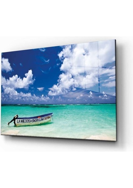 Doğa Manzara Cam Tablo 4mm Dayanıklı Temperli Cam