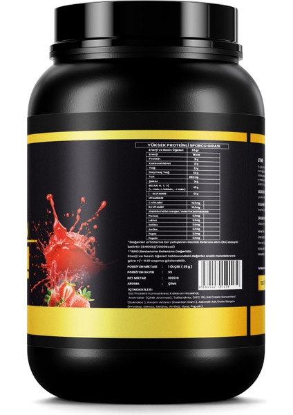 Zeus Nutrıtıon Whey Protein 1000 Gr-Çilek-Aroma fiyatları