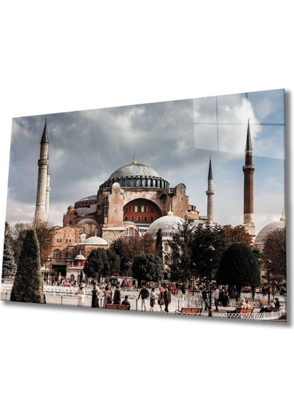 Ky Özel Ayasofya Cami Cam Tablo