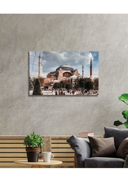 Ky Özel Ayasofya Cami Cam Tablo fiyatları