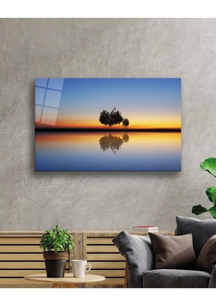 Doğa Manzara Cam Tablo 4mm Dayanıklı Temperli Cam fiyatları