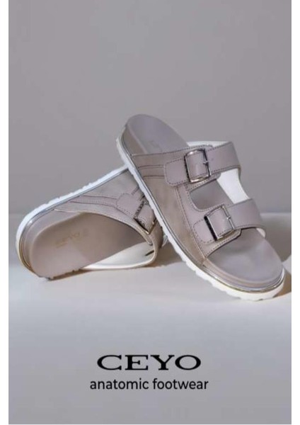 9988-8 Anatomik Taban Kadın Terlik Vizon 36-40 fırsatları