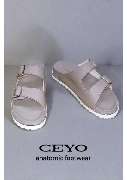 9988-8 Anatomik Taban Kadın Terlik Vizon 36-40 indirimleri