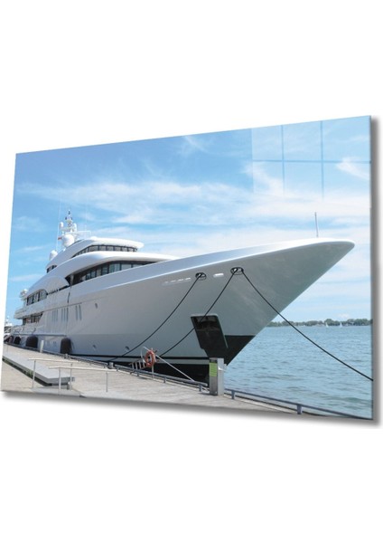 Limanda Gemi Cam Tablo