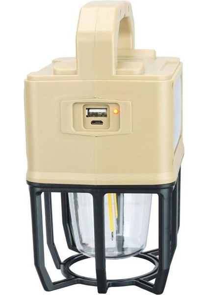 Powermaster PM-26460 3 Modlu Beyaz - Filament Solar Masa - Kamp Lambası - El Feneri