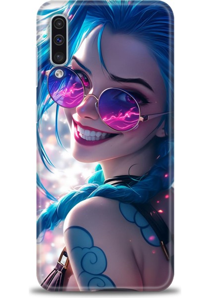 Samsung Galaxy A50S Hd Baskılı Kılıf + Seramik Tam Kaplayan Ekran Koruyucu 274