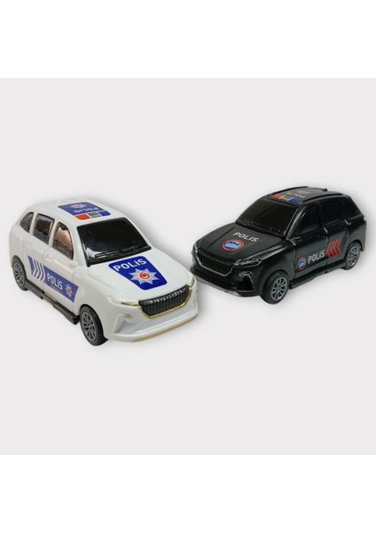 Çek Bırak Togg Polis Arabası - 2li Hatchback
