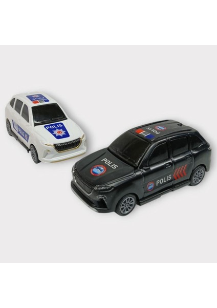 Çek Bırak Togg Polis Arabası - 2li Hatchback