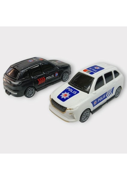 Çek Bırak Togg Polis Arabası - 2li Hatchback