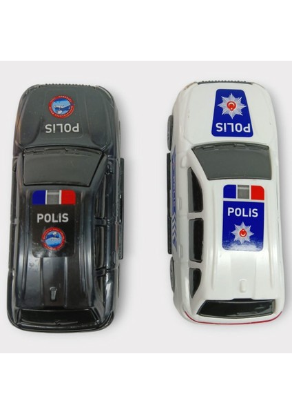 Çek Bırak Togg Polis Arabası - 2li Hatchback