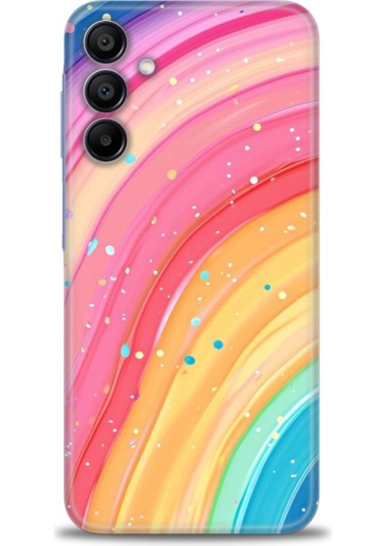 Samsung Galaxy A25 5g Hd Baskılı Kılıf + Seramik Tam Kaplayan Ekran Koruyucu 415