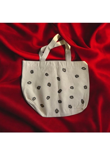 Mini Leopar Desenli Tote Bag