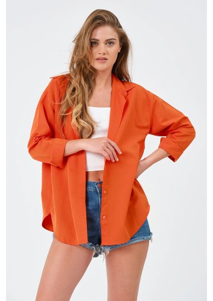 Kadın Oversize Uzun Gömlek fırsatları