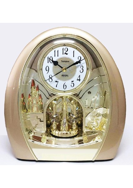 Tempus F16/4211 Awz Topkapı Model Fotoselli Melodili Masa Saati