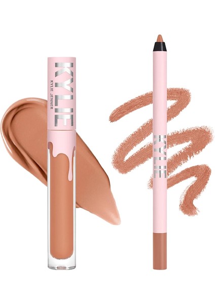 Dudak Kalemi ve Mat Likit Ruj Set 701 Exposed