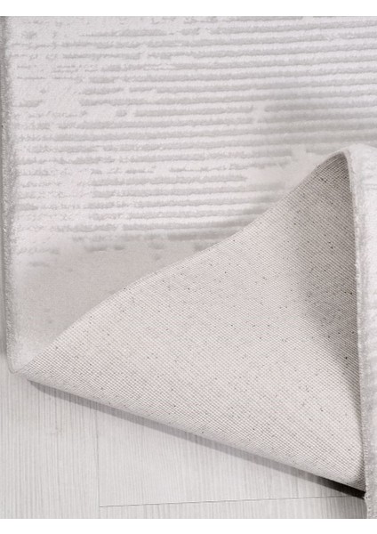 Malina ML03 Gri Yapışmaz Akrilik Sık Dokulu Salon Halısı Antre Mutfak Yatak Odası Halısı
