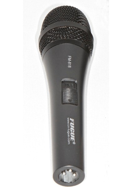 FM-818 Kablolu Dinamik Tek Yönlü 600 Ohm Mikrofon