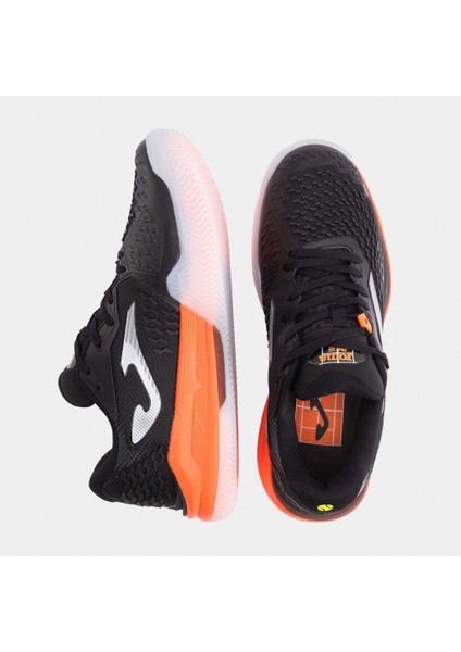 Ace Erkek Siyah Toprak Kort Tenis Ayakkabısı TACES2501C fırsatları