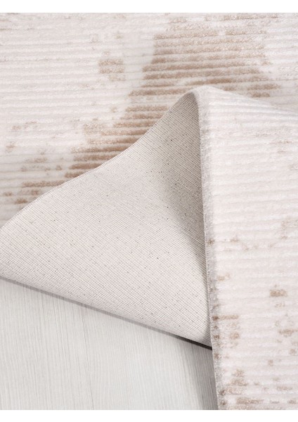 Malina ML02 Krem Yapışmaz Akrilik Sık Dokulu Salon Halısı Antre Mutfak Yatak Odası Halısı fırsatları