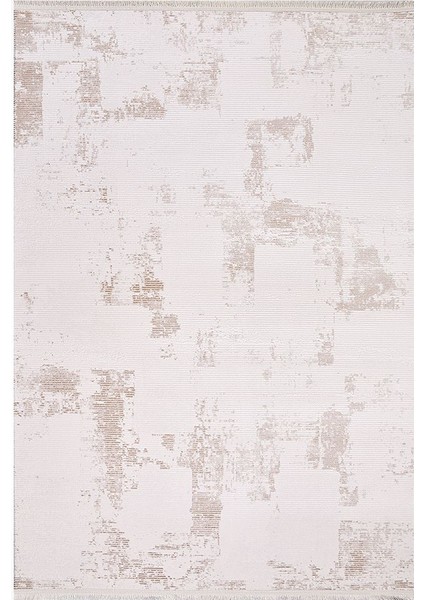 Malina ML02 Krem Yapışmaz Akrilik Sık Dokulu Salon Halısı Antre Mutfak Yatak Odası Halısı indirimleri