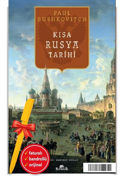 Alfa Kalem+Kısa Rusya Tarihi Paul Bushkovitch -Yeni- Kronik Tarih Kitap