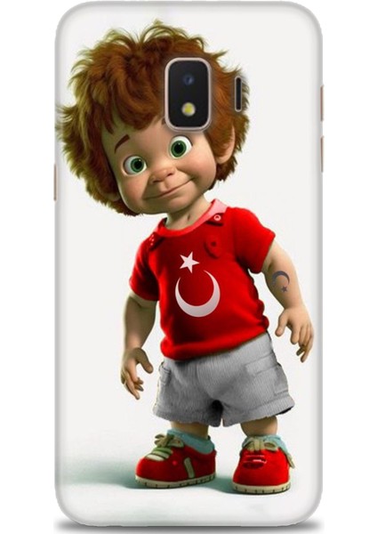 Samsung Galaxy J2 Core Hd Baskılı Kılıf + Seramik Tam Kaplayan Ekran Koruyucu 247