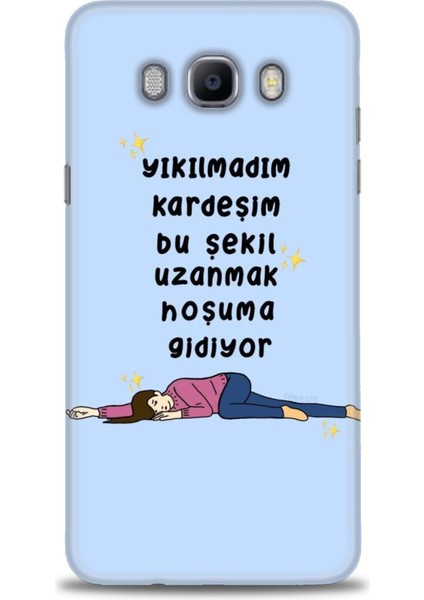 Samsung Galaxy J7 2016 Hd Baskılı Kılıf + Seramik Tam Kaplayan Ekran Koruyucu 169