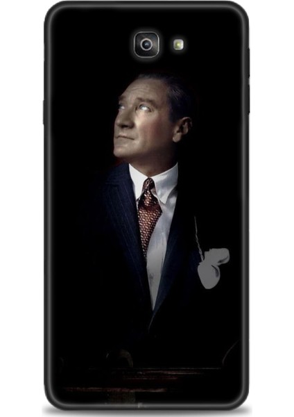 Samsung Galaxy J7 Prime Hd Baskılı Kılıf + Seramik Tam Kaplayan Ekran Koruyucu 22