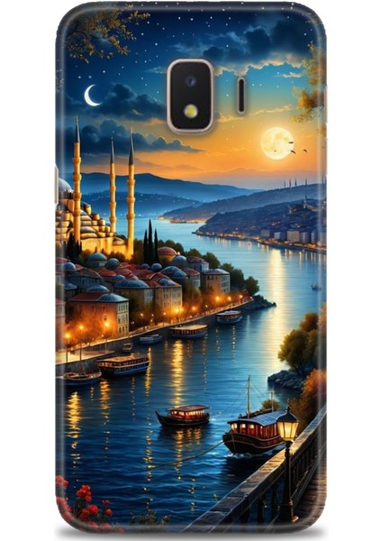 Samsung Galaxy J2 Core Hd Baskılı Kılıf + Seramik Tam Kaplayan Ekran Koruyucu 222