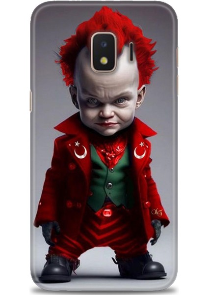 Samsung Galaxy J2 Core Hd Baskılı Kılıf + Seramik Tam Kaplayan Ekran Koruyucu 248