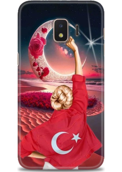 Samsung Galaxy J2 Core Hd Baskılı Kılıf + Seramik Tam Kaplayan Ekran Koruyucu 249