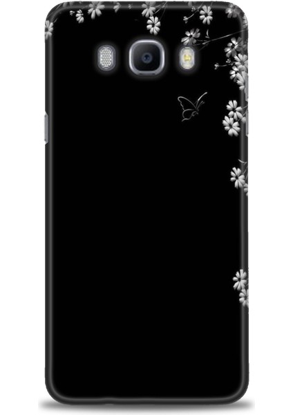Samsung Galaxy J7 2016 Hd Baskılı Kılıf + Seramik Tam Kaplayan Ekran Koruyucu 140