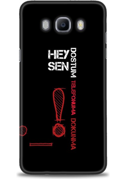 Samsung Galaxy J7 2016 Hd Baskılı Kılıf + Seramik Tam Kaplayan Ekran Koruyucu 392