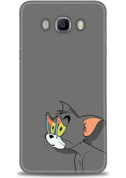 Samsung Galaxy J7 2016 Hd Baskılı Kılıf + Seramik Tam Kaplayan Ekran Koruyucu 408