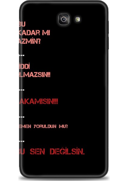 Samsung Galaxy J7 Prime Hd Baskılı Kılıf + Seramik Tam Kaplayan Ekran Koruyucu 391