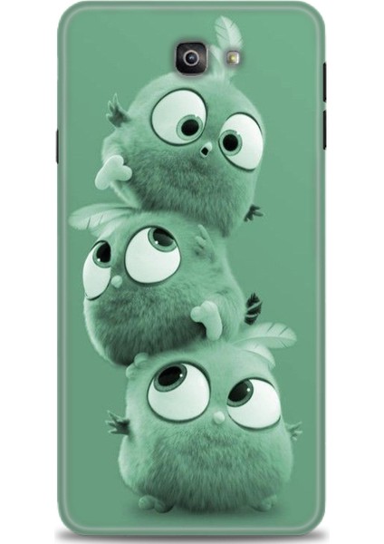 Samsung Galaxy J7 Prime Hd Baskılı Kılıf + Seramik Tam Kaplayan Ekran Koruyucu 367