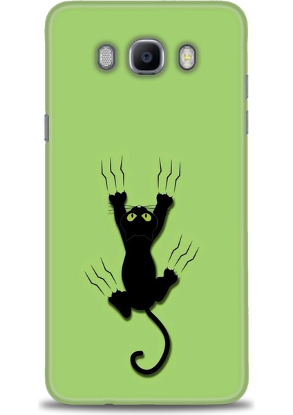 Samsung Galaxy J7 2016 Hd Baskılı Kılıf + Seramik Tam Kaplayan Ekran Koruyucu 65