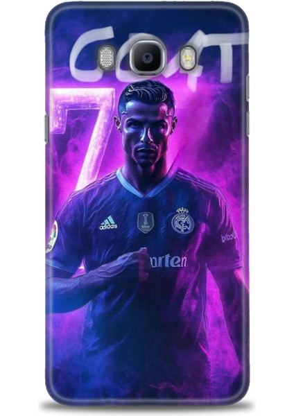 Samsung Galaxy J7 2016 Hd Baskılı Kılıf + Seramik Tam Kaplayan Ekran Koruyucu 9