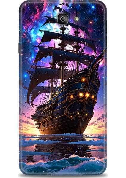 Samsung Galaxy J7 Prime Hd Baskılı Kılıf + Seramik Tam Kaplayan Ekran Koruyucu 236
