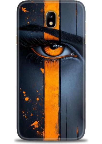 Samsung Galaxy J7 Pro Hd Baskılı Kılıf + Seramik Tam Kaplayan Ekran Koruyucu 142