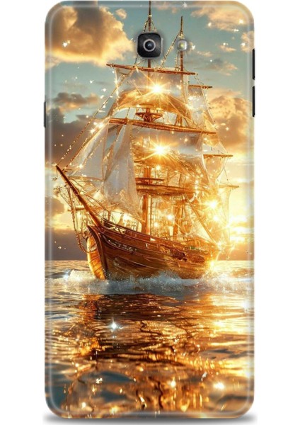 Samsung Galaxy J7 Prime Hd Baskılı Kılıf + Seramik Tam Kaplayan Ekran Koruyucu 234