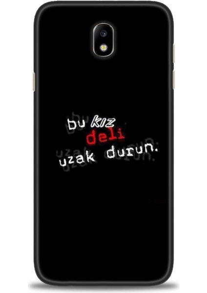 Samsung Galaxy J7 Pro Hd Baskılı Kılıf + Seramik Tam Kaplayan Ekran Koruyucu 398