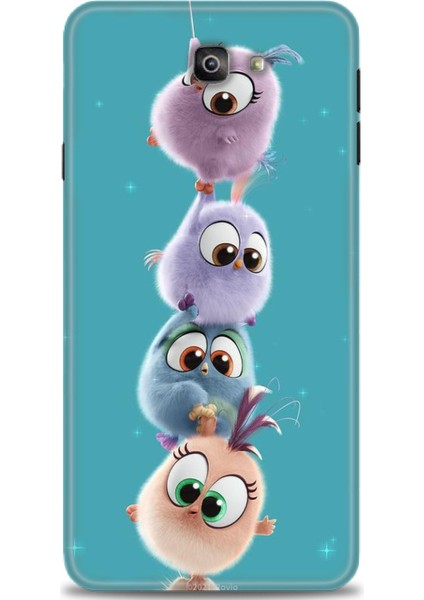 Samsung Galaxy J7 Prime Hd Baskılı Kılıf + Seramik Tam Kaplayan Ekran Koruyucu 368