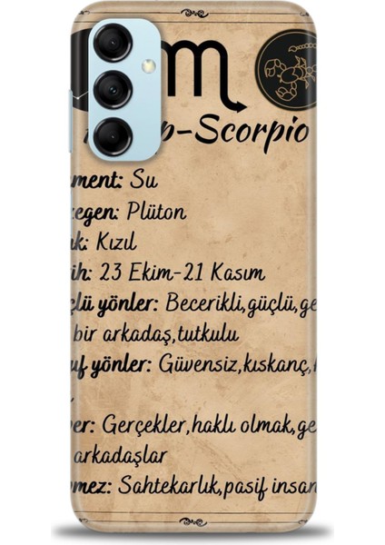 Samsung Galaxy M14 5g Hd Baskılı Kılıf + Seramik Tam Kaplayan Ekran Koruyucu 472
