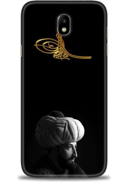 Samsung Galaxy J7 Pro Hd Baskılı Kılıf + Seramik Tam Kaplayan Ekran Koruyucu 465