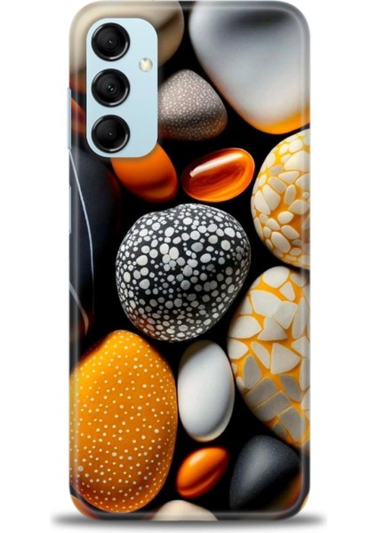 Samsung Galaxy M14 5g Hd Baskılı Kılıf + Seramik Tam Kaplayan Ekran Koruyucu 342