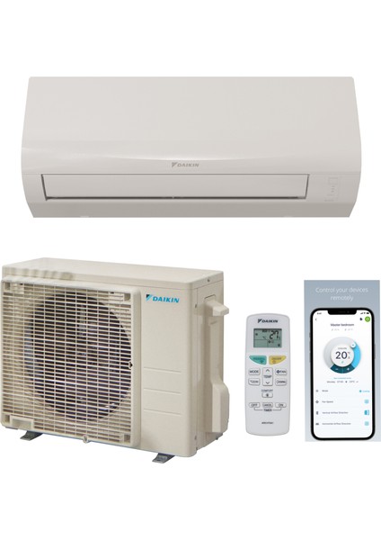 Sensira Dahili Wi-Fi FTXF35F-RXF35F 12000 Btu/h R32 Inverter Duvar Tipi Split Klima