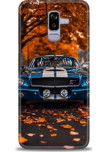 Samsung Galaxy J8 Hd Baskılı Kılıf + Seramik Tam Kaplayan Ekran Koruyucu 103